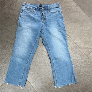 J. Crew Factory Sky Blue Straight Leg Jeans